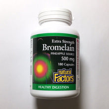 Load image into Gallery viewer, Natural Factors Extra Strength Bromelain Capsules