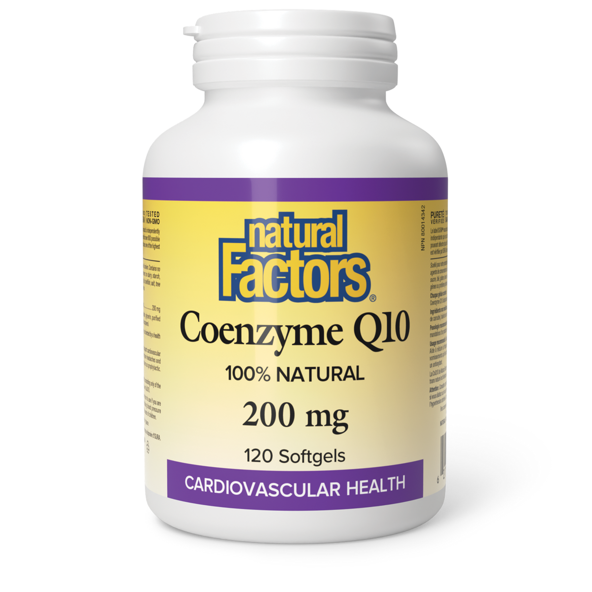 Natural Factors Coenzyme Q10 200mg – Terrens Wellness Centre