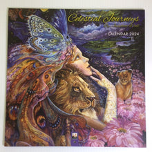 Load image into Gallery viewer, Celestial Journeys Calendar 2024       By Josephine Wall