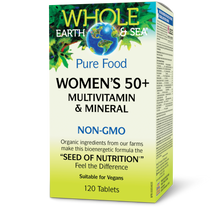 Load image into Gallery viewer, Whole Earth and Sea Women’s Multivitamin and Mineral 50+ 120’s
