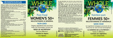 Load image into Gallery viewer, Whole Earth and Sea Women’s Multivitamin and Mineral 50+ 120’s