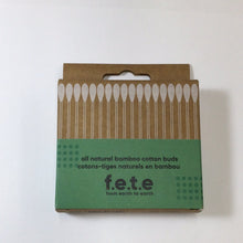 Load image into Gallery viewer, F.e.t.e. from Earth to Earth All Natural Bamboo Cotton Buds