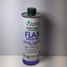 Load image into Gallery viewer, Alpha Organic Flax Seed Oil
