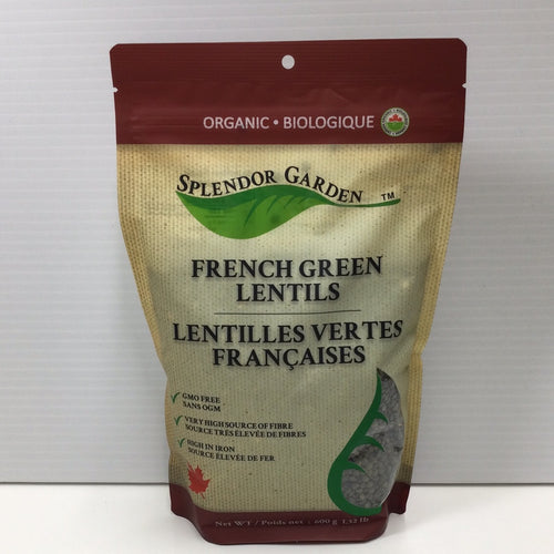 Splendor Garden Organic French Green Lentils