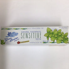 Load image into Gallery viewer, The Green Beaver Co. Naturapeutic Sensitive Teeth Fresh Mint Toothpaste