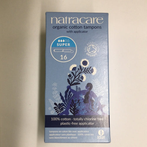 Natracare Super Tampons with Applicator