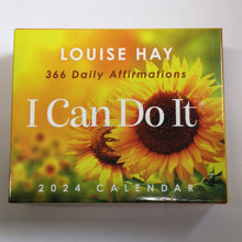 Load image into Gallery viewer, I Can Do It 366 Daily Affirmations 2024 Calendar by Louise Hay