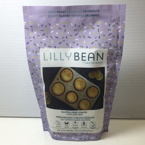 LillyBean by PastryBase Gluten-free Lemon Cupcake Mix