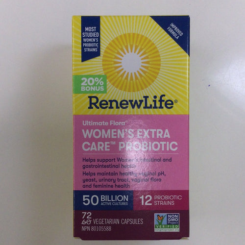 RenewLife Ultimate Flora Women’s Extra Care Probiotic