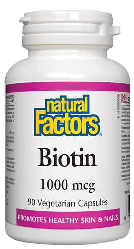 Natural Factors Biotin 1000mg