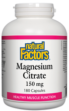 Load image into Gallery viewer, Magnesium is required for the formation of bones and teeth, and for nerve and muscle function. It is involved in numerous enzyme reactions that keep the body working properly. It regulates growth and development, and supports immune function and temperature regulation. Shaky hands, tension headaches, nervousness, and muscle spasms all respond favourably to magnesium.