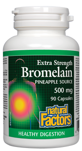 Natural Factors Extra Strength Bromelain