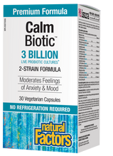 Load image into Gallery viewer, Natural Factors Calm Biotic® Moderates feelings of anxiety and promotes a healthy mood balance.