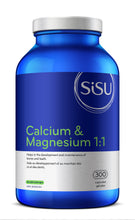 Load image into Gallery viewer, Sisu Calcium & Magnesium 1:1  300’s