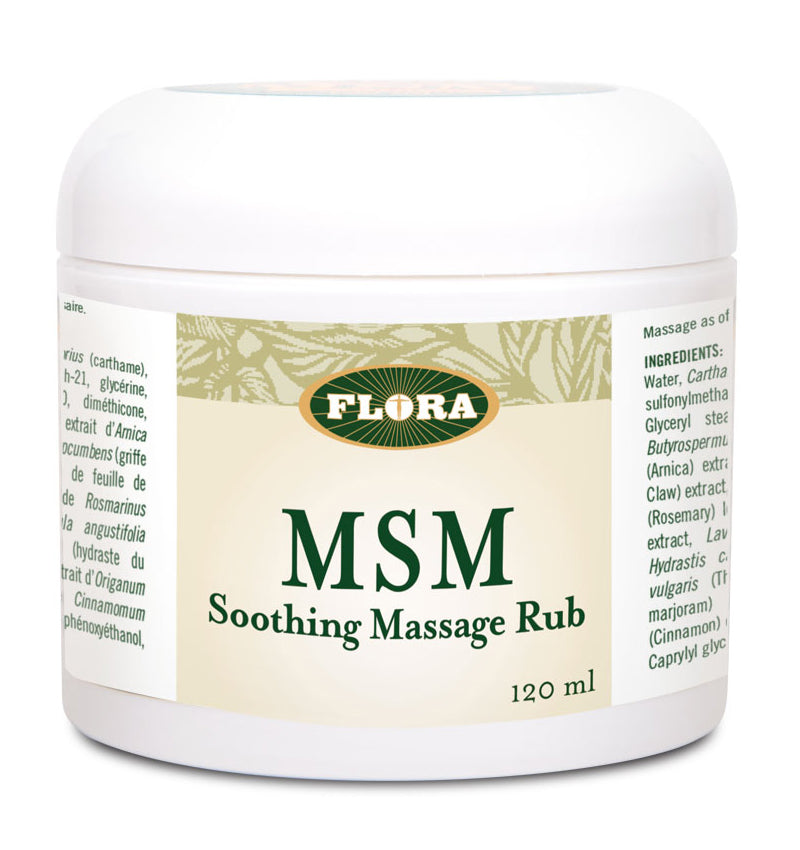 Flora MSM Soothing Massage Rub