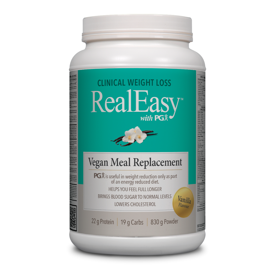 Natural Factors Real Easy with PGX Vegan Meal Replacement