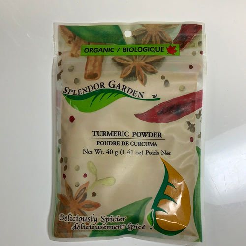 Splendor Garden Organic Turmeric Powder