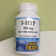 Load image into Gallery viewer, Natural Factors 5-HTP 100mg