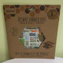 Load image into Gallery viewer, Danesco Beeswax Sandwich Bags