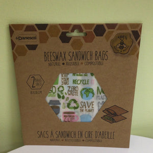 Danesco Beeswax Sandwich Bags