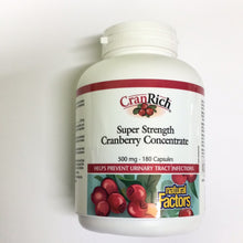 Load image into Gallery viewer, Natural Factors CranRich Super Strength Cranberry Concentrate