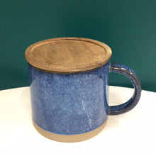 Load image into Gallery viewer, BIA Cordon Bleu Pottery Mug with Wood Lid