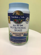 Load image into Gallery viewer, Garden of Life All-In-One Nutritional Shake Vanilla