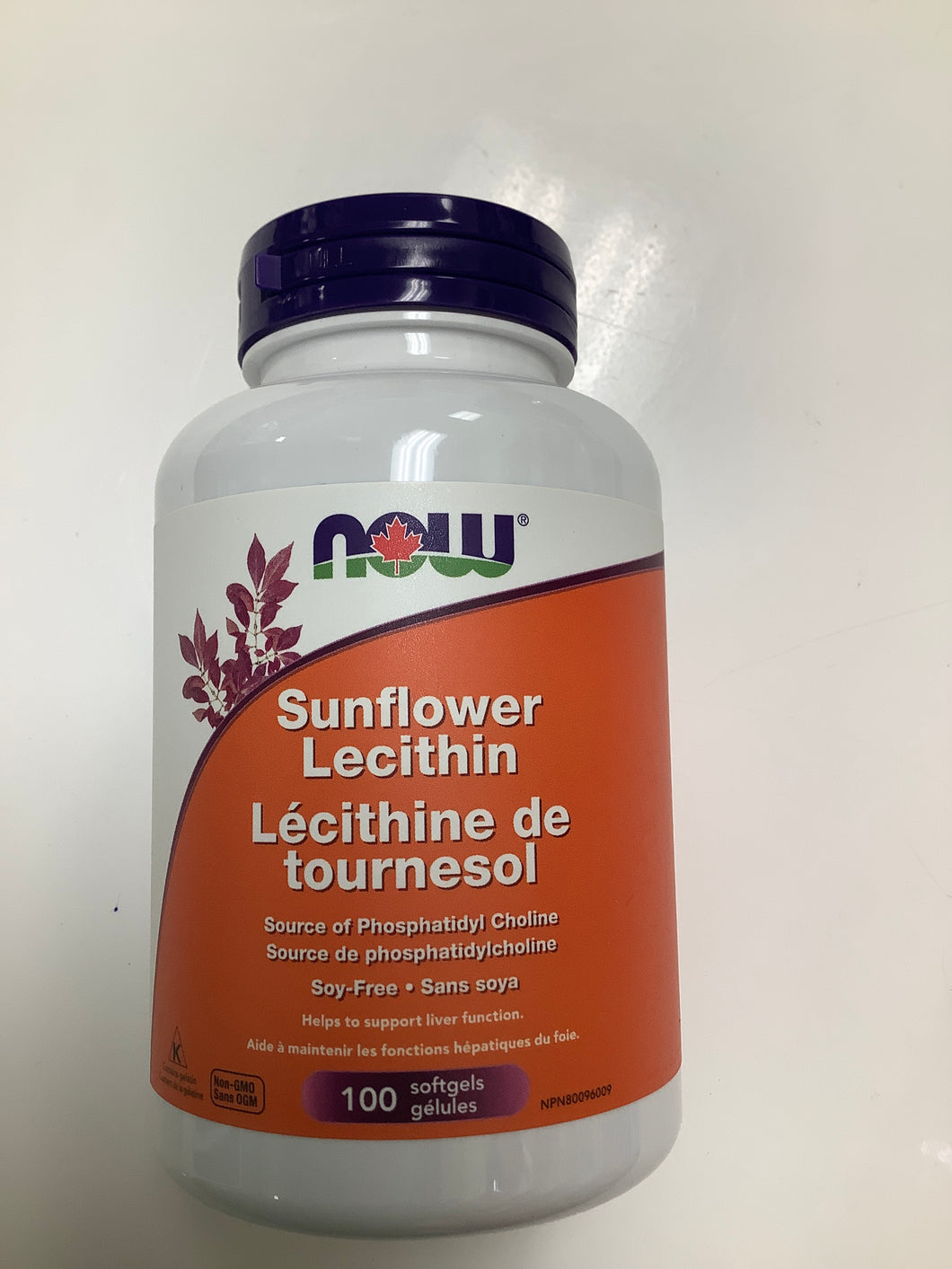 Now Sunflower Lecithin Softgels