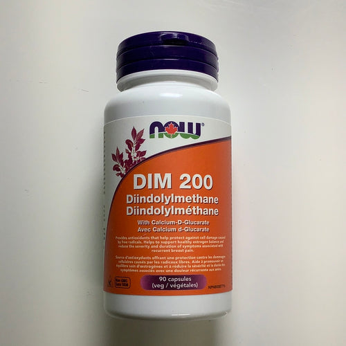 Now DIM 200 Diindolylmethane with Calcium-D-Glucarate