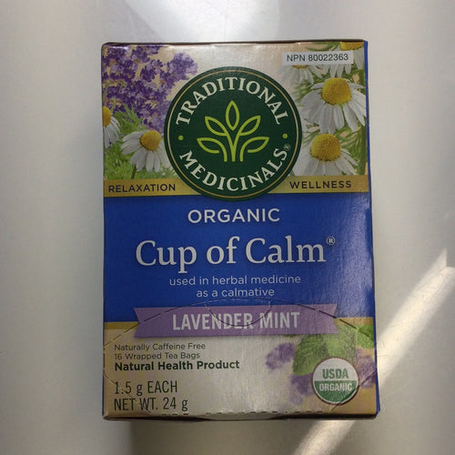 Traditional Medicinals Organic Cup of Calm Tea