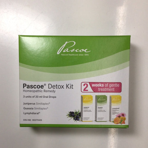 Pascoe Detox Kit Homeopathic Remedy