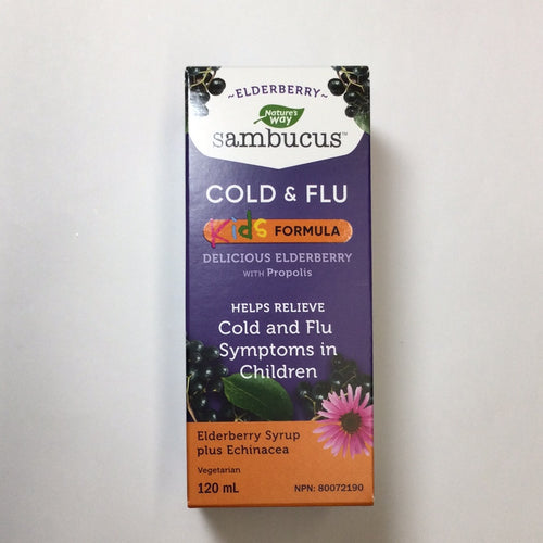 Nature’s Way Sambucus Cold & Flu Kids Formula Elderberry Syrup