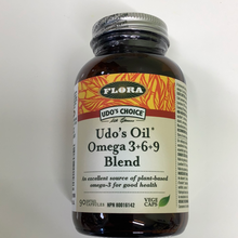 Load image into Gallery viewer, Flora Udo’s Oil Omega 3+6+9 Blend Softgels