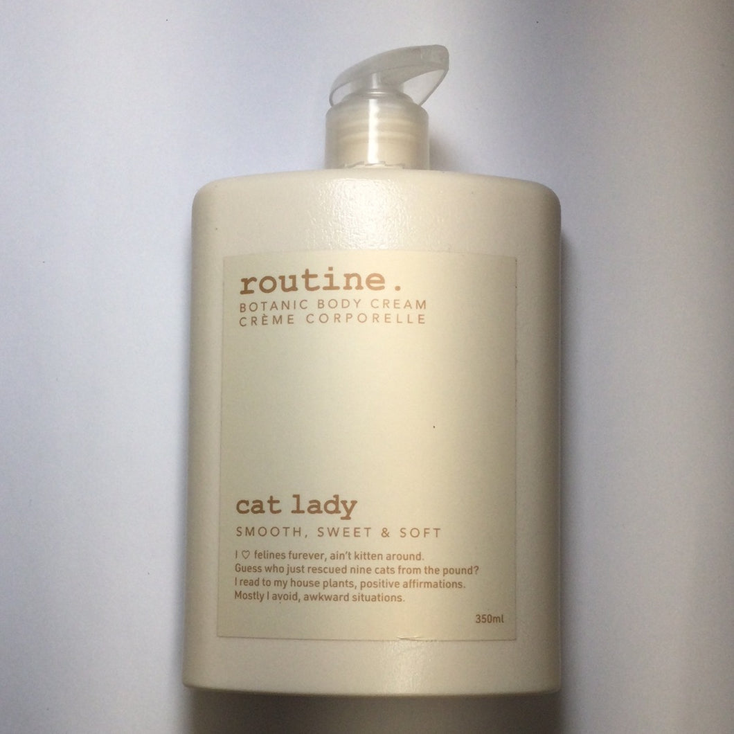 Routine Cat Lady Botanical Body Cream