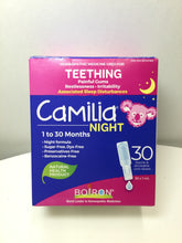 Load image into Gallery viewer, Boiron Teething Camilla Night 30 doses