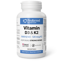 Load image into Gallery viewer, Preferred Nutrition Vitamin D3 &amp; K2