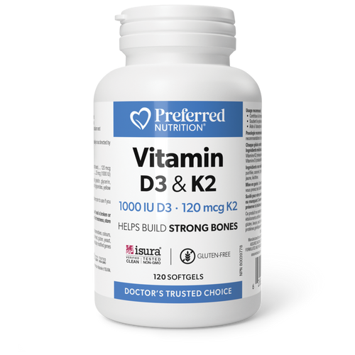 Preferred Nutrition Vitamin D3 & K2