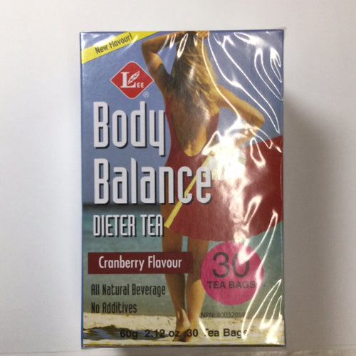 Lee Body Balance Dieter Tea Cranberry Flavour Tea