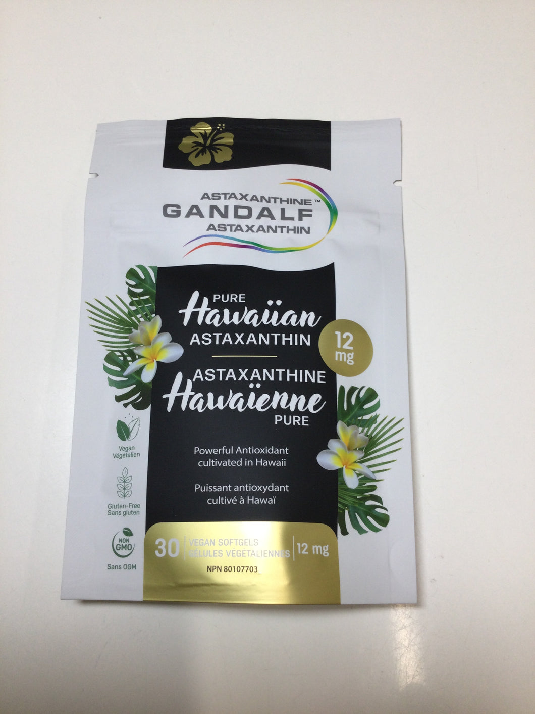 Gandalf Pure Hawaiian Astaxanthin 12mg