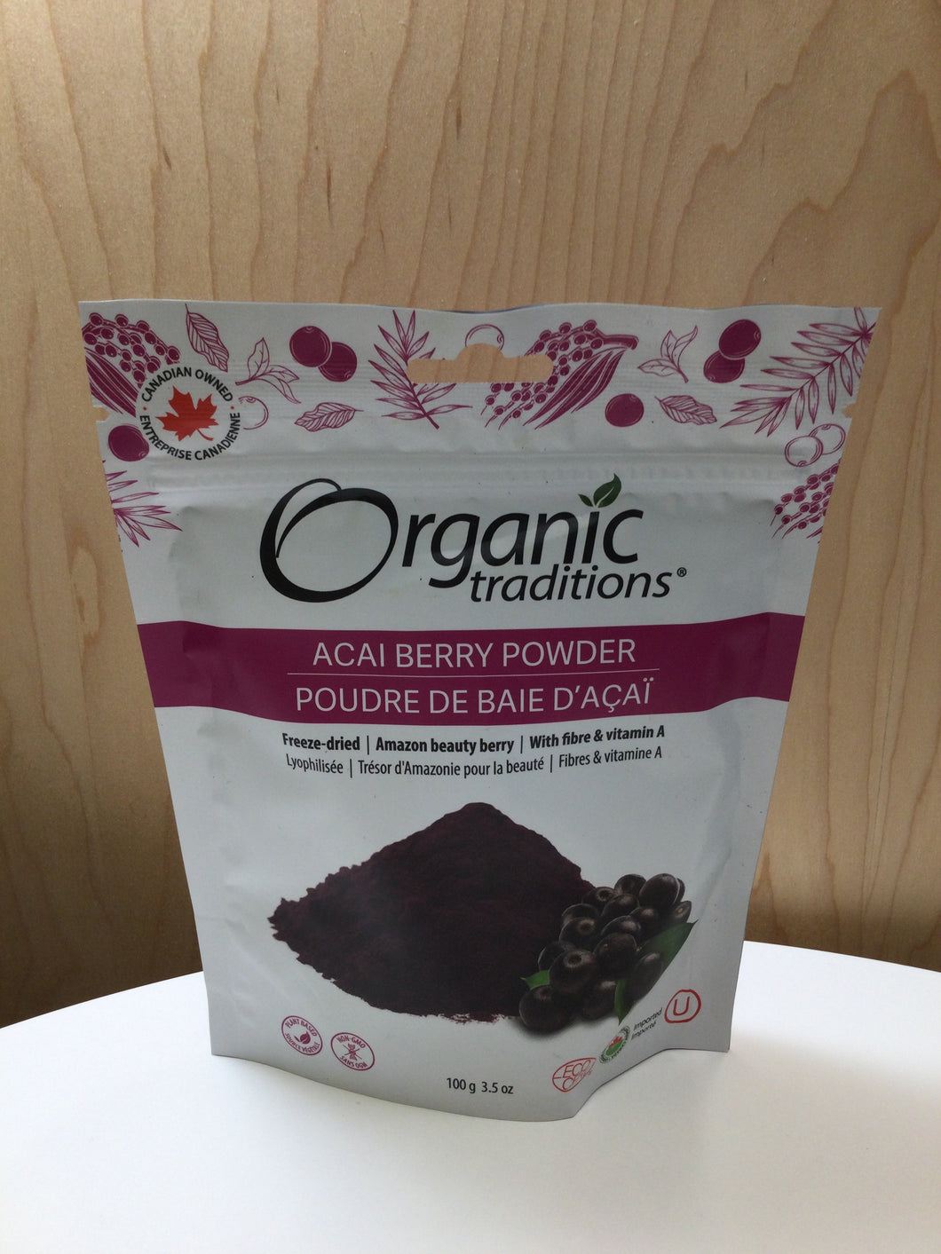 Organic Traditions Açai Berry Powder