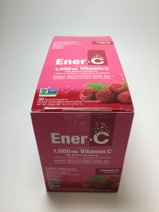 Ener-C Bubbly Multivitamin Drink Mix Rasberry Flavour