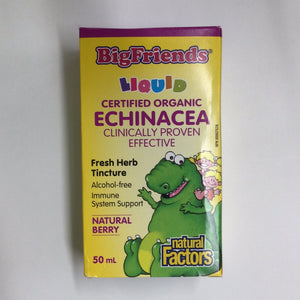 Big Friends Liquid Certified Organic Echinacea Fresh Herb Tincture