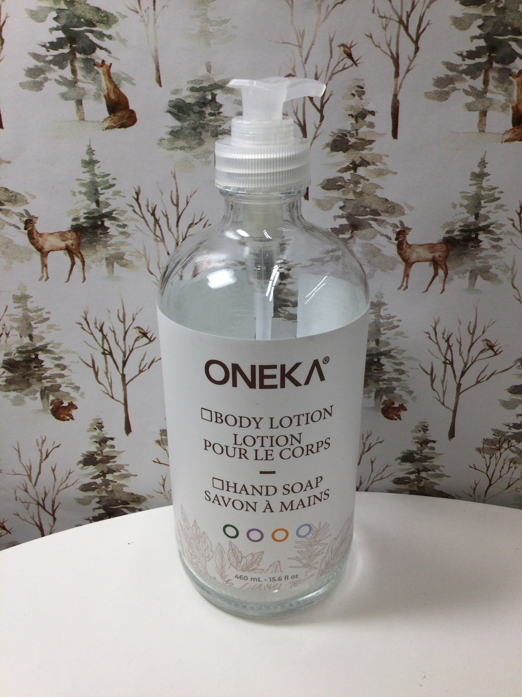 ONEKA Refillable (Empty) Glass Pump