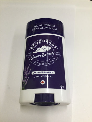 The Green Beaver Co. Natural Lavender Deodorant Stick