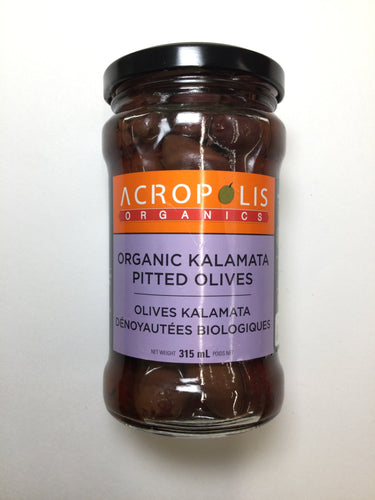 Acropolis Organics Organic Kalamata Pitted Olives