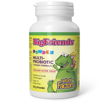 Load image into Gallery viewer, Natural Factors Big Friends Powder Multi Probiotic