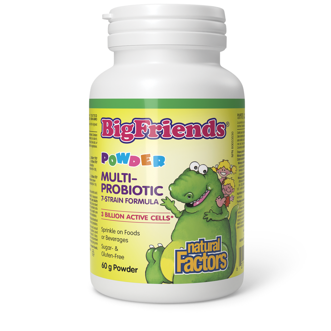 Natural Factors Big Friends Powder Multi Probiotic