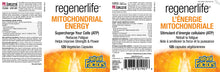 Load image into Gallery viewer, Natural Factors RegenerLife Mitochondrial Energy Capsules