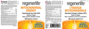 Natural Factors RegenerLife Mitochondrial Energy Capsules