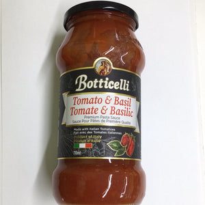 Botticelli Tomato & Basil Premium Pasta Sauce